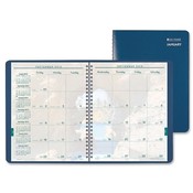 Day-timer  Planner,2PPM,Jane-Dec,6-7/8"x8-3/4",Coastline Scenes,Blue