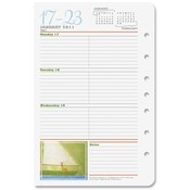 Franklin Covey  Weekly Refill Pages, 2PPW, Classic Size, 8-1/2"x5-1/2"