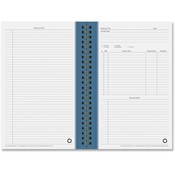 Franklin Covey  Meeting Notes, Classic, 8-1/2"x5-1/2", White/Blue