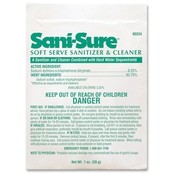JohnsonDiversey Soft Serve Sanitizer, 28grams, Powder, Chlorine/White