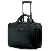 Samsonite Corporation Rolling Laptop Case, Top Loading, 14'x7-1/2'x17-1/2', Black Wholesale Bulk