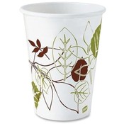 Dixie Foods Hot Cups, Poly-Lined, 12oz., 1000/CT,
