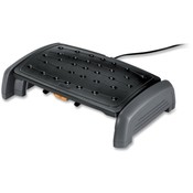 Fellowes Mfg. Co. Heat N Slide Footrest, Auto-Off, 12-3/8"x19-1/4"x4-3/8", BK