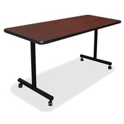 Lorell Training Tabletop, 48"x24"x1-1/2", Mahogany