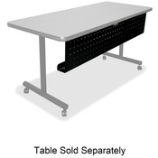 Lorell Training Modesty panel, 42"x3"x10", Black