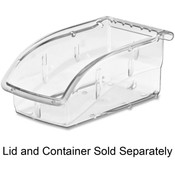 Akro-Mils  Supply Bin, 4-1/8"x7-3/8"x3-1/4", Clear