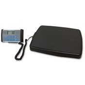 Health o Meter  Remote Digital Scale/Height Rod, 17-3/4"x14"x2", Black/Gray