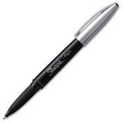Sanford Ink Corporation Sharpie Pen, Retractable, Soft Grip, Med Pt, Black