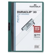 DuraClip Report Cover, 11"x8-1/2", Dark Green