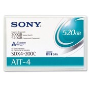 Sony Electronics Data Cartridge,For AIT-4Drive,200 GB/520 GB Compressed,8mm