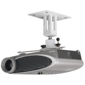 Bretford Manufacturing Inc LCD Projector Mount, 4 Adjustable Arms 4"x4"x6", Off White