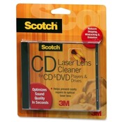 3M Commercial Office Supply Div. CD/DVD Laser Lens Cleaner, Optimizes Sound Quality