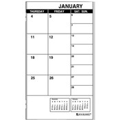 At-A-Glance  Refill For 70-064, MonthlyPlnr,12 Months Jan-Jan,3-1/2"x6-1/8"