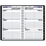 At-A-Glance  Weekly Appt Bk, 12 Months Jan-Dec, 4-7/8"x8", Black