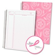 Esselte Pendaflex Corporation Project Planner, 9-1/2"x7-1/4", 84 Sheets, Pastel Pink