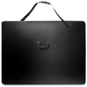 Anglers Company Ltd.  Art Portfolio,1 Handle and Shoulder Strap,42"x3-1/2"x33",BK