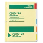 Avery Consumer Products  Economy Insertable Dividers, 5 Tabs, Multicolor