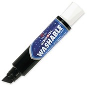 Avery Consumer Products  Jumbo Tip Markers,Washable,Desk Style,Chisel Tip,Black