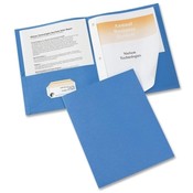 Avery Consumer Products 2-Pocket Fldr w/3-Prong Fstnr, Ltr, 20 Sht Cap., 25/BX, LBE Wholesale Bulk
