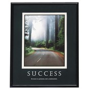 Advantus Corp.  "Success" Poster, 24"x30", Black Frame