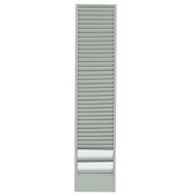 Buddy Products Card Rack, 40 Pocket, Horizontal,4"x3/4"x18-1/2", PM