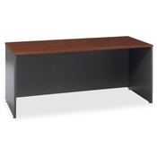 Bush Industries Credenza, 71"x23-3/8"x29-7/8", Dark Cherry/Graphite