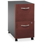 Bush Industries Pedestal, 2-Drawer,File/File, 15-3/4"x20-3/8"x28-1/8",CY/GPH