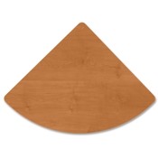 Bush Industries Corner Connector, 26-7/8"x26-7/8"x1", Natural Cherry/Slate