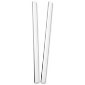 C-Line Products, Inc. Slide Binding Bars,1/4" Cap,40 Sheet Capacity,100/BX,White