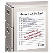 C-Line Products, Inc.  Dry-Erase Sheets, Self-Stick, 24"x17", 15/BX, White