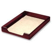 Rolodex Corporation Wood Tray, Legal, Front Loading, Mahogany Wholesale Bulk