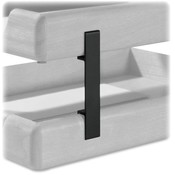 Rolodex Corporation Stacking Supports, For Letter/Legal Trays, Black Wholesale Bulk