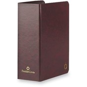 Franklin Covey  Storage Binder, Classic, 3" Thick, 5-1/2"x8-1/2", Burgundy