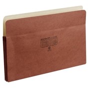 Globe Weis Redrope Pocket File, Legal, 1-3/4' Expansion Wholesale Bulk