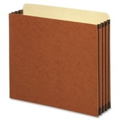 Globe Weis File Cabinet Pocket,5-1/4' Exp,22 Pt.,Ltr,10/BX,RDR Wholesale Bulk