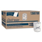 Kimberly-Clark Bathroom Tissue, 2-Ply, 605 Sheets/Roll, 20 Rolls,CT, White