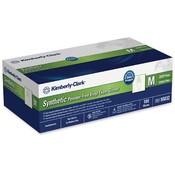 Kimberly-Clark  Powder-Free Exam Gloves, Non-Latex, Medium, 100/BX, Clear