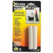 Master Caster Company  Furniture Movers, Self-Adhesive, 3/4"x4" Strips, 4/PK, Beige
