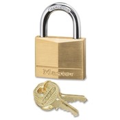 Master Lock Company Solid Padlock, Corrosion Protection, Brass