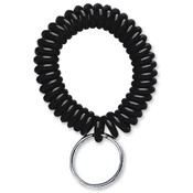 MMF Industries  Wrist Coil With Key Ring, Black