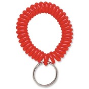 MMF Industries  Wrist Coil With Key Ring, Red