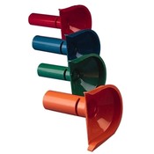 MMF Industries Four Coin Tube Set, Red/Orange/Blue/Green
