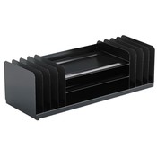 MMF Industries  Jumbo Organizer, 8 Vertical/3 Horizontal, 30"x11"x8-1/8", BK