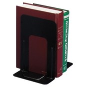 Officemate International Corp Standard Bookends, 5-7/8'x8-1/4'x9', Black Wholesale Bulk