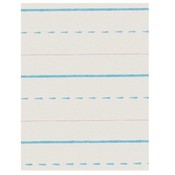 Pacon Corporation  Broken Midline Paper, 1/2"x1/4" Long Rule, 10-1/2"x8"", WE