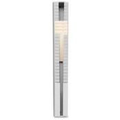Pyramid Technologies, Inc. Adjustable Card Rack, 2-1/5"-5"x2-1/4"31-1/2", Light Gray