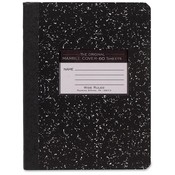 Roaring Spring Paper Products Composition Book,Wide Rule,7-1/2'x9-3/4',60SH,Black Marble Wholesale Bulk