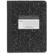 Roaring Spring Paper Products Composition Book,Wide Rule,9-3/4'x7-1/2',100SH,Black Marble Wholesale Bulk