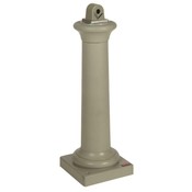 Rubbermaid Commercial Products Smoking Receptacle, 13"x13"x38-3/8", Sandstone