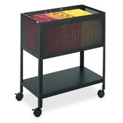 Safco Products Company Mobile File, Open Top, 13-1/2x24-1/2x27-1/2, Black Wholesale Bulk